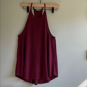 Athleta Burgundy Tank Top